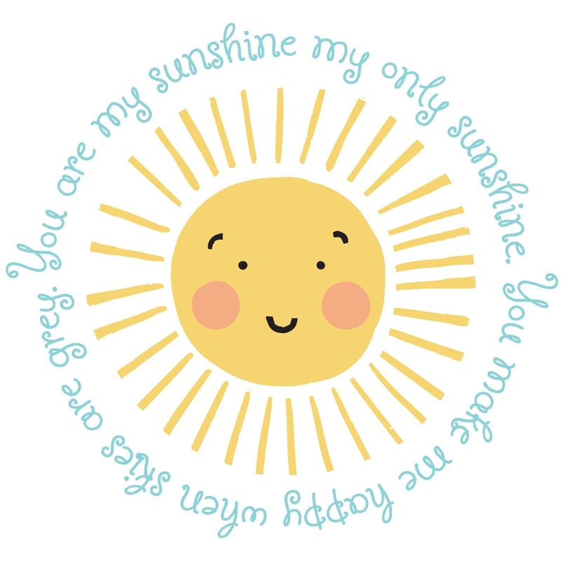Sunshine Circle FloorFlat – Premium Vinyl Mat