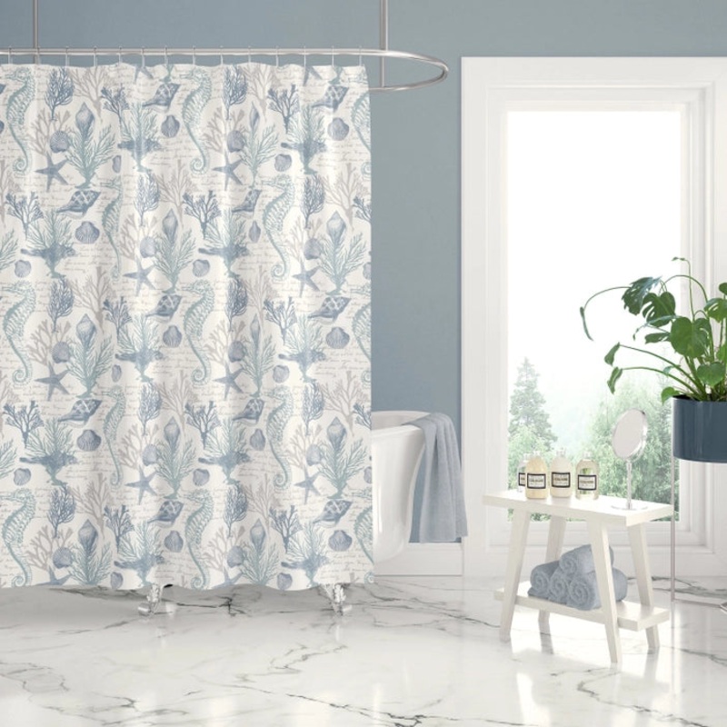 Galapagos Shower Curtain – Coastal Shower Curtains