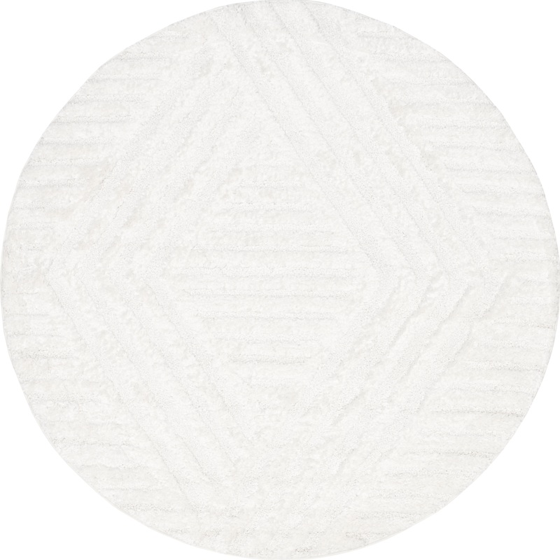 Ellie Traverse Shag Rug | Ivory