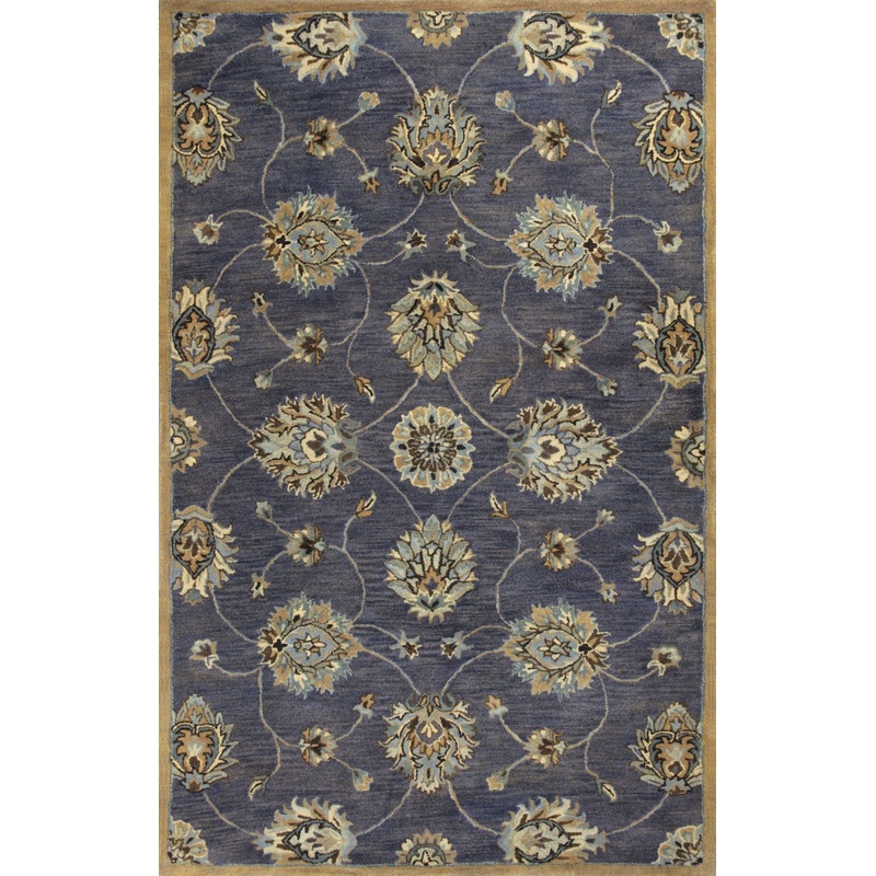 Hand Tufted Wool Traditional Floral Runner Rug
