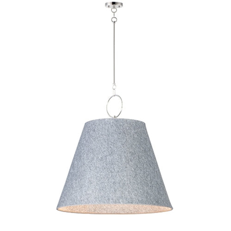 Maxim 14438 Acoustic 1-lt 30″ Pendant