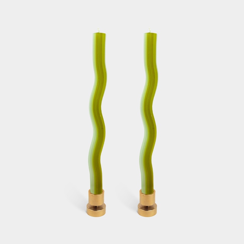 Wiggle Candles – Green (2 pack)