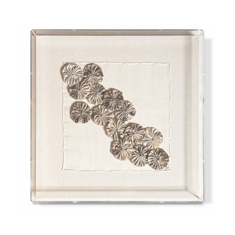 “Agate Slice Rosette I”