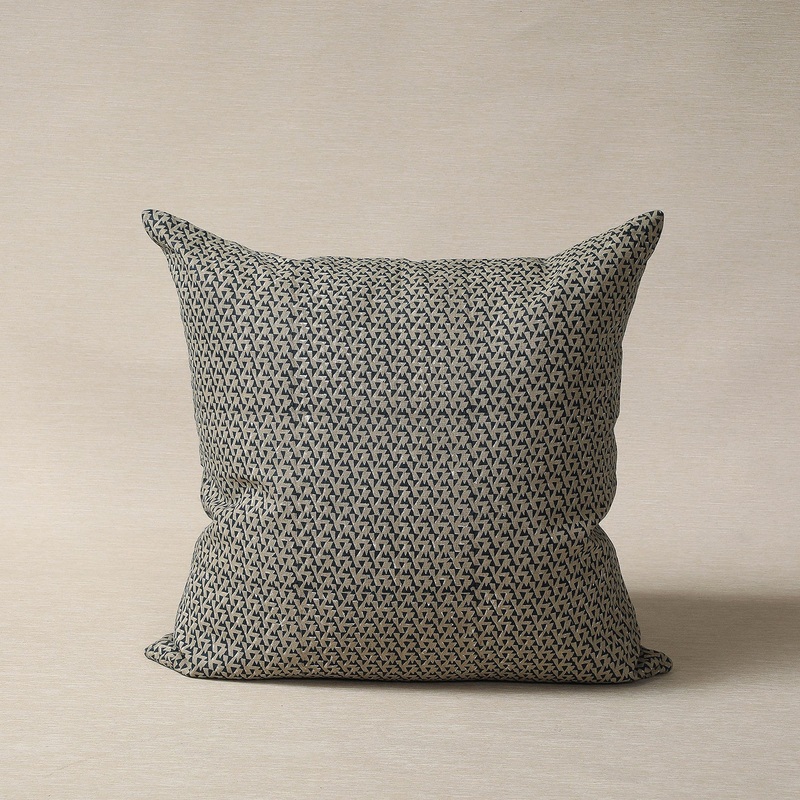 Ava pattern linen pillow