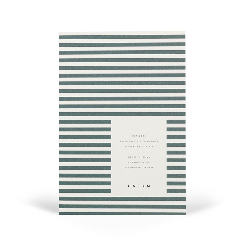 NOTEM Vita Notebook, Small – Dark Green