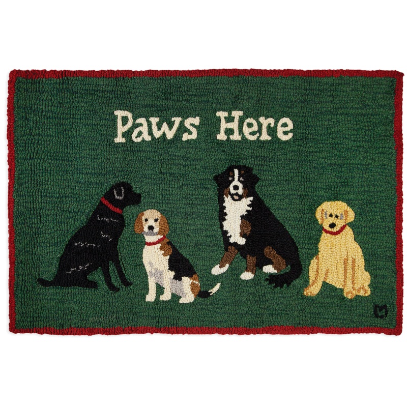 Paws Here – 2′ x 3′