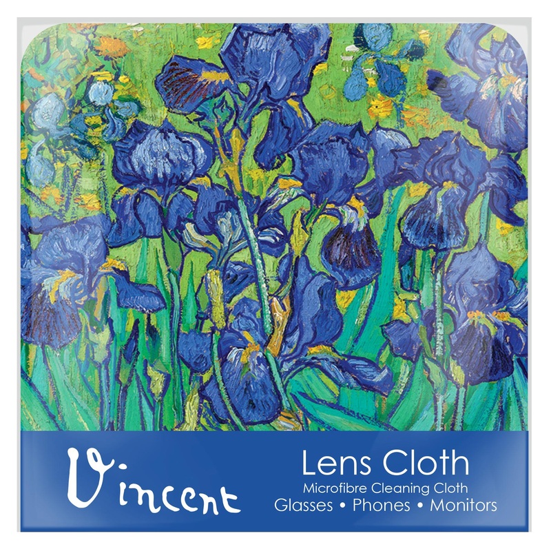 Quality Microfiber Lens Cleaning Cloth – van Gogh Irises