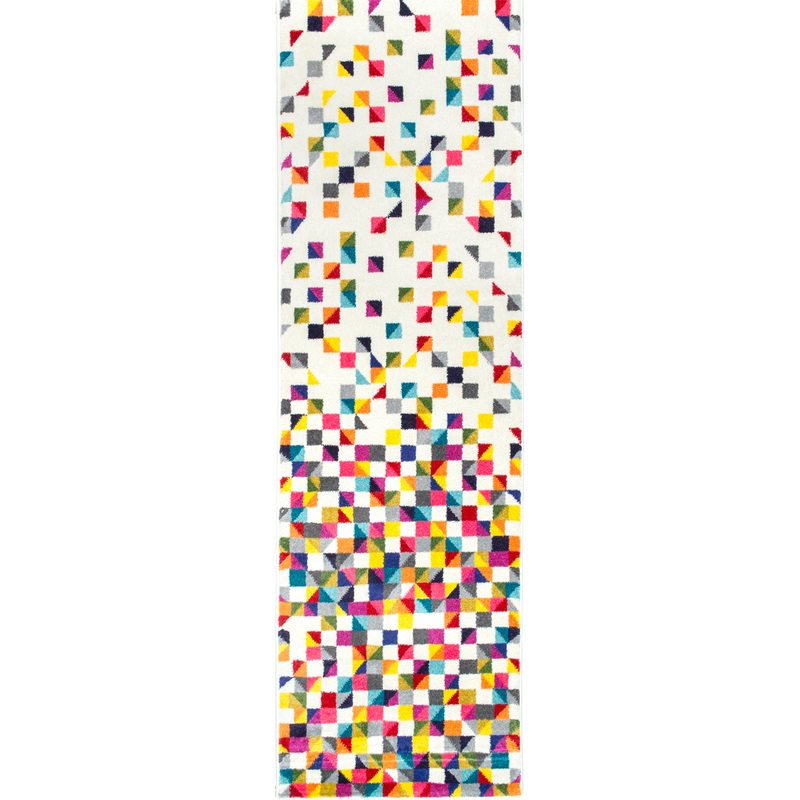 Triangle Mosaic Rug | Multicolor