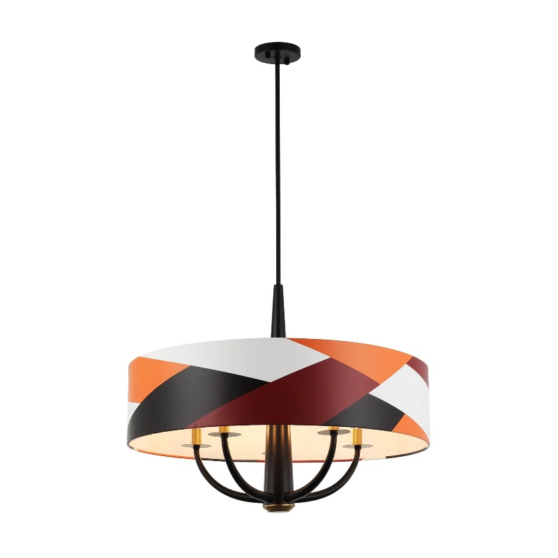 Varaluz 501P05 Patchwork 5-lt 30″ Pendant