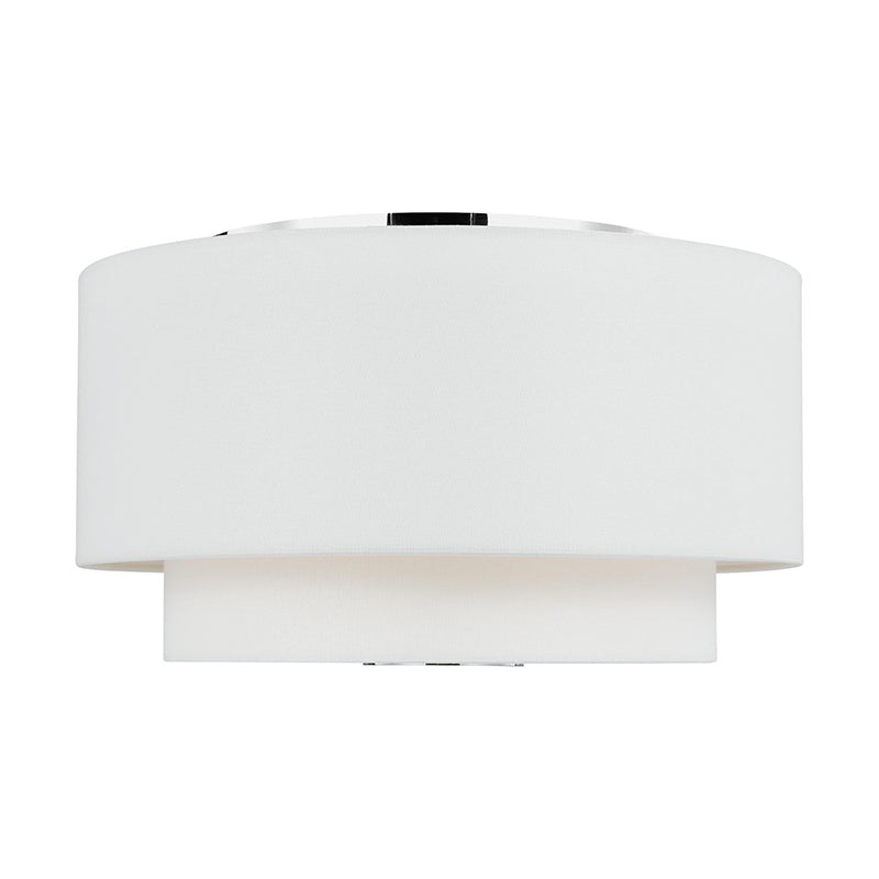 Visual Comfort KSF1043 Sawyer 3-lt 18″ Semi-Flush Mount