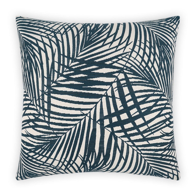 D.V. Kap 22″ x 22″ Outdoor Throw Pillow | Prudy Blue