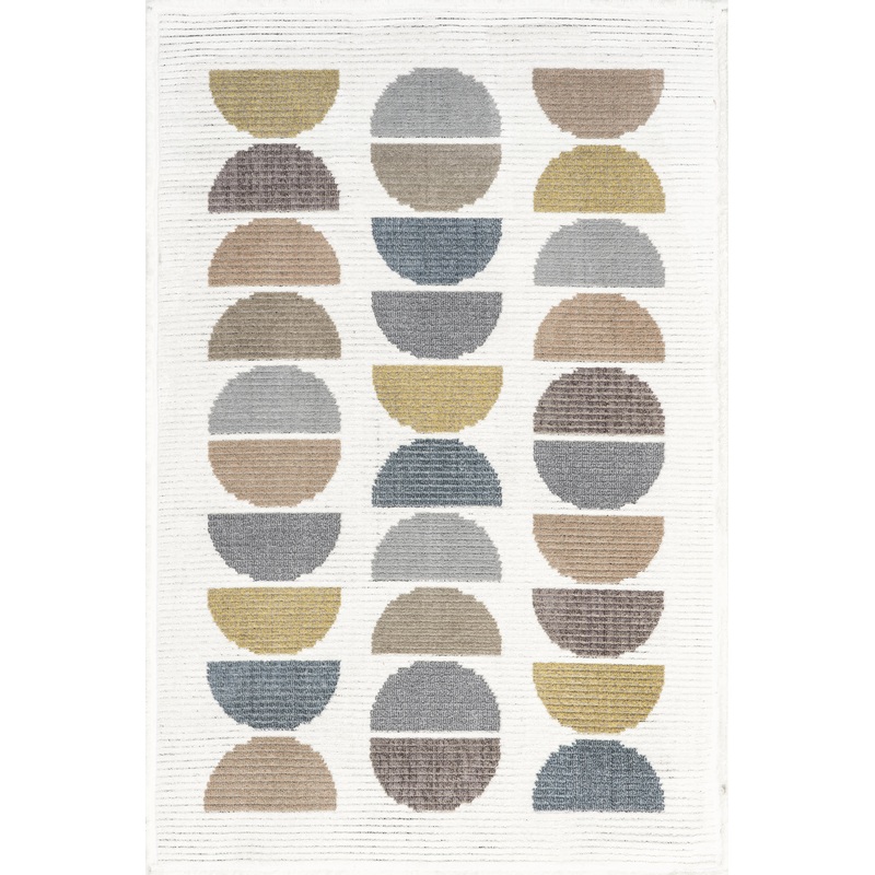 Emmie Kids Crescent Moons Rug | Beige