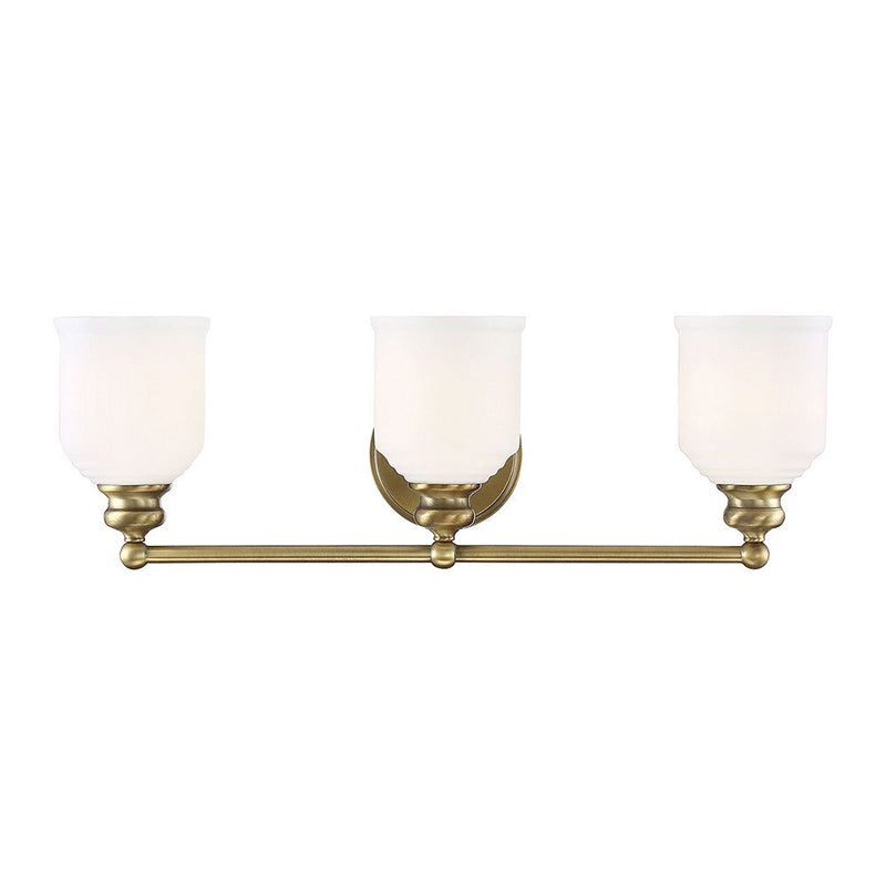 Savoy House 8-6836-3 Melrose 3-lt 24″ Bath Bar