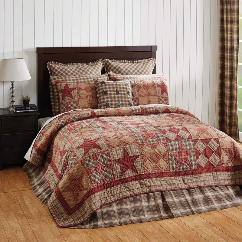 Dawson Star Twin Quilt 70Wx90L