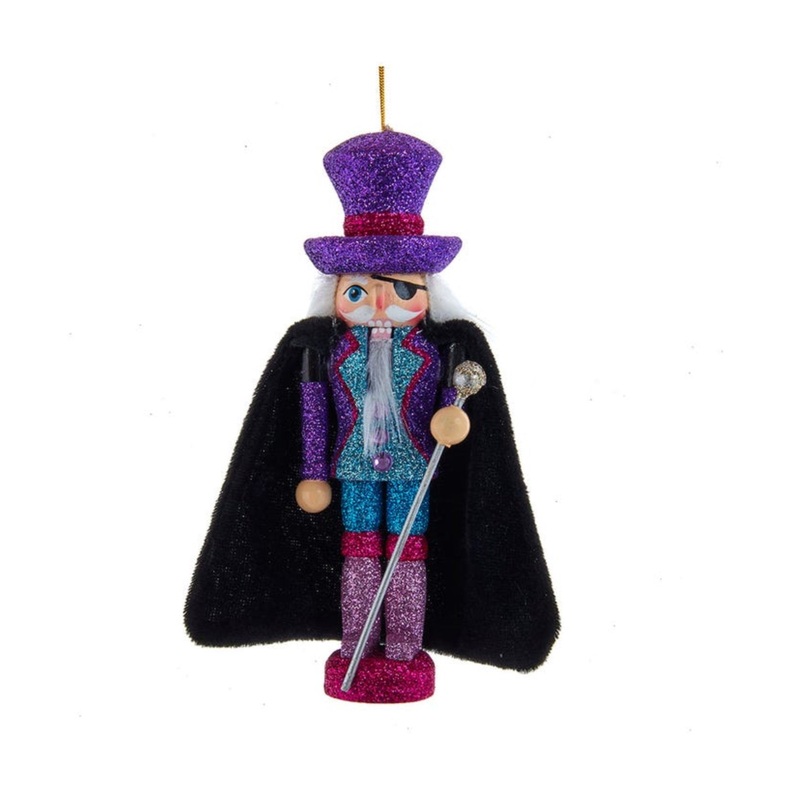 Kurt Adler Hollywood Drosselmeyer Nutcracker Ornament, 6″