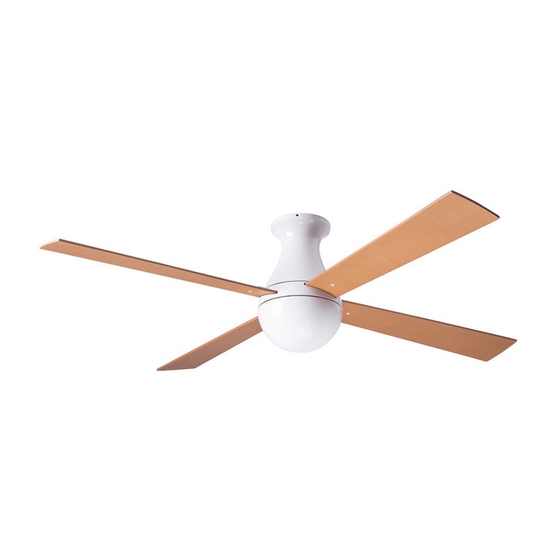Modern Fan Ball Flush 52″ Ceiling Fan – No Light