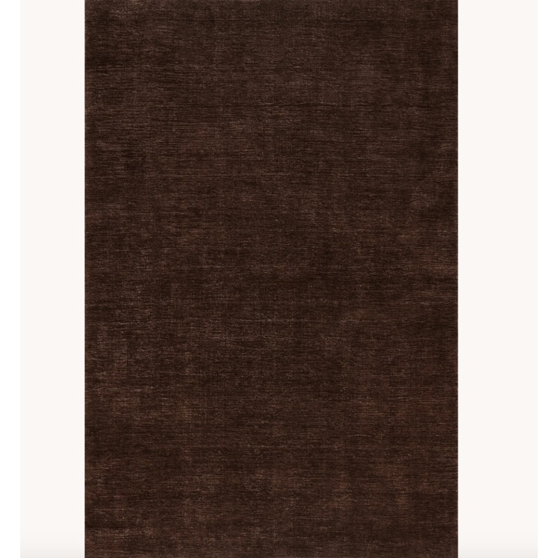 Arrel Speckled Wool-Blend Area Rug 8′ x 10′ – Truffle Brown