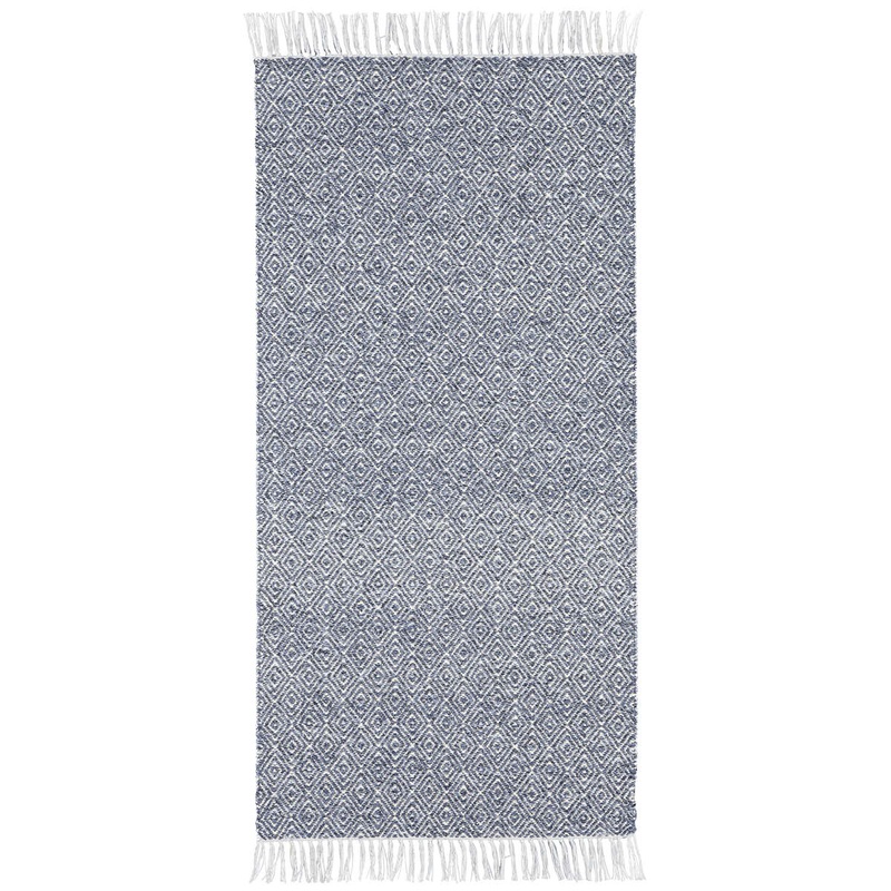 Goose Indoor / Outdoor Swedish Woven Plastic/Cotton Mix Runner Rug, Nine Sizes in Five Color Variants