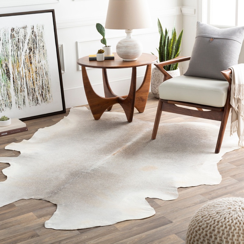 Patagonia 22446 Hand Crafted Leather Indoor Area Rug by Surya Rugs