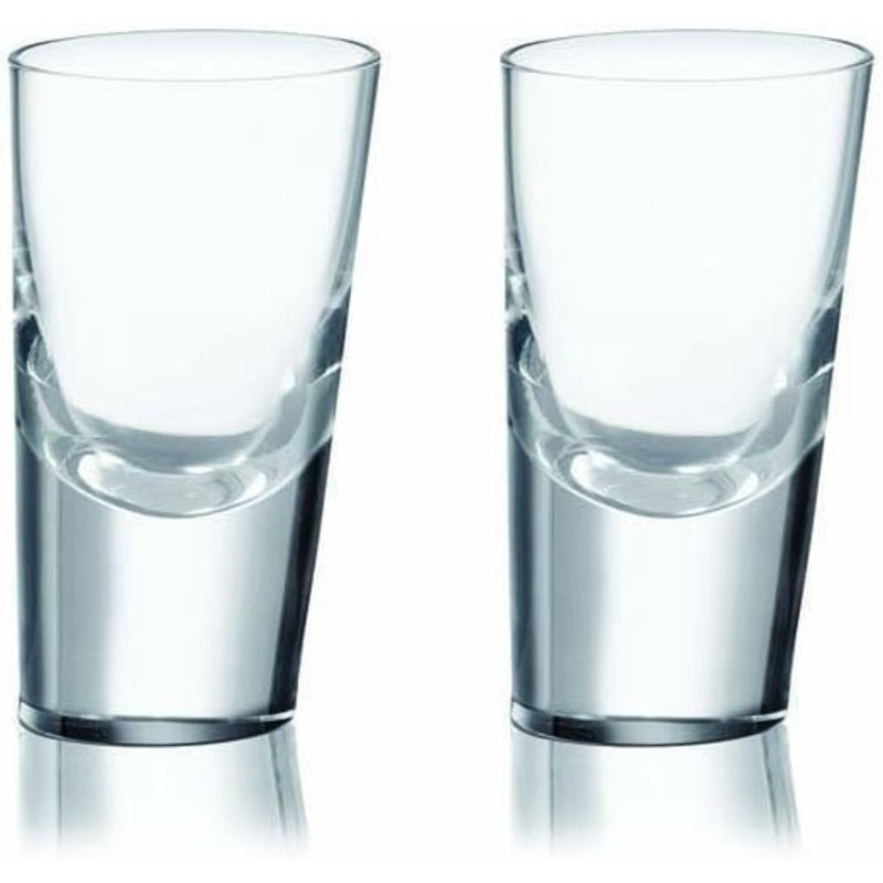 Rogaska 90 Degrees Shot Glasses, Set of 2