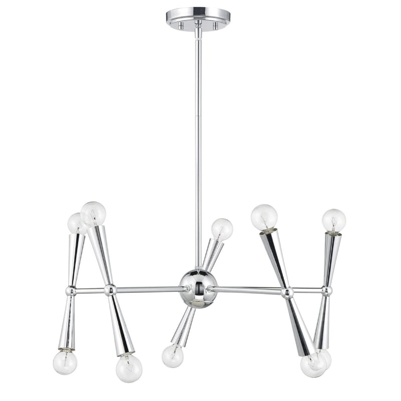 Savoy House M100128 10-lt 24″ LED Chandelier