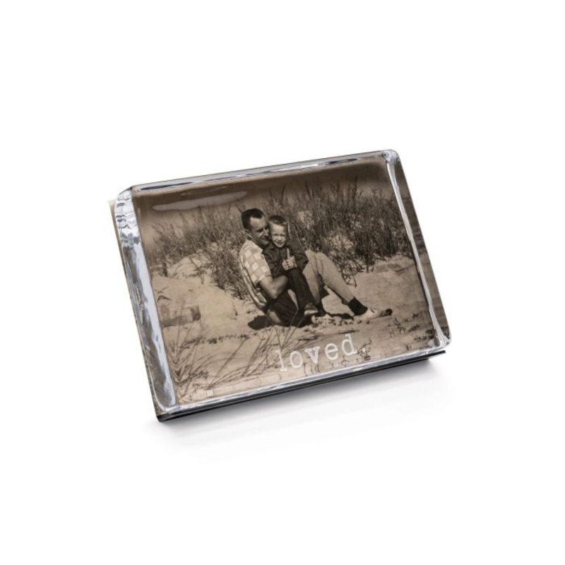 Woodbury Horizontal  Photo Block in Gift Box