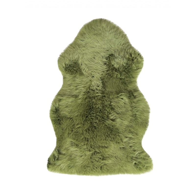 **Sage Lambs Wool Area Rug  Soft, Stain-Resistant Comfort**