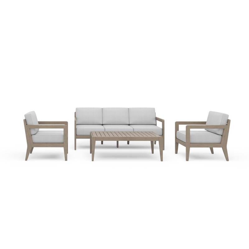 Transitional Outdoor Sofa 4-Piece Set By Sustain