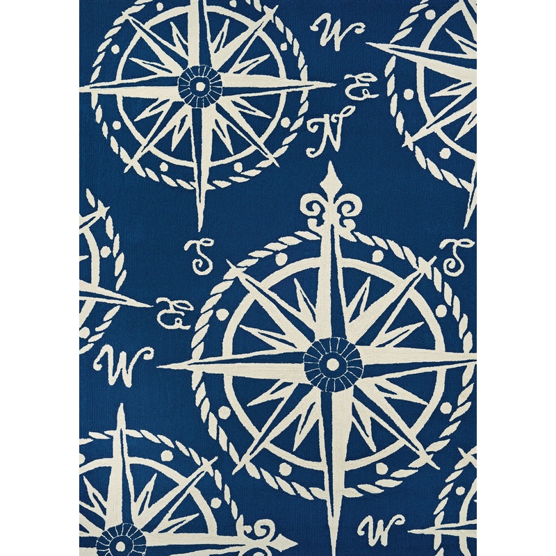 OUTDOOR ESCAPE 4294 HAND-HOOKED Synthetic Blend Indoor/Outdoor  Area Rug By Couristan Rugs