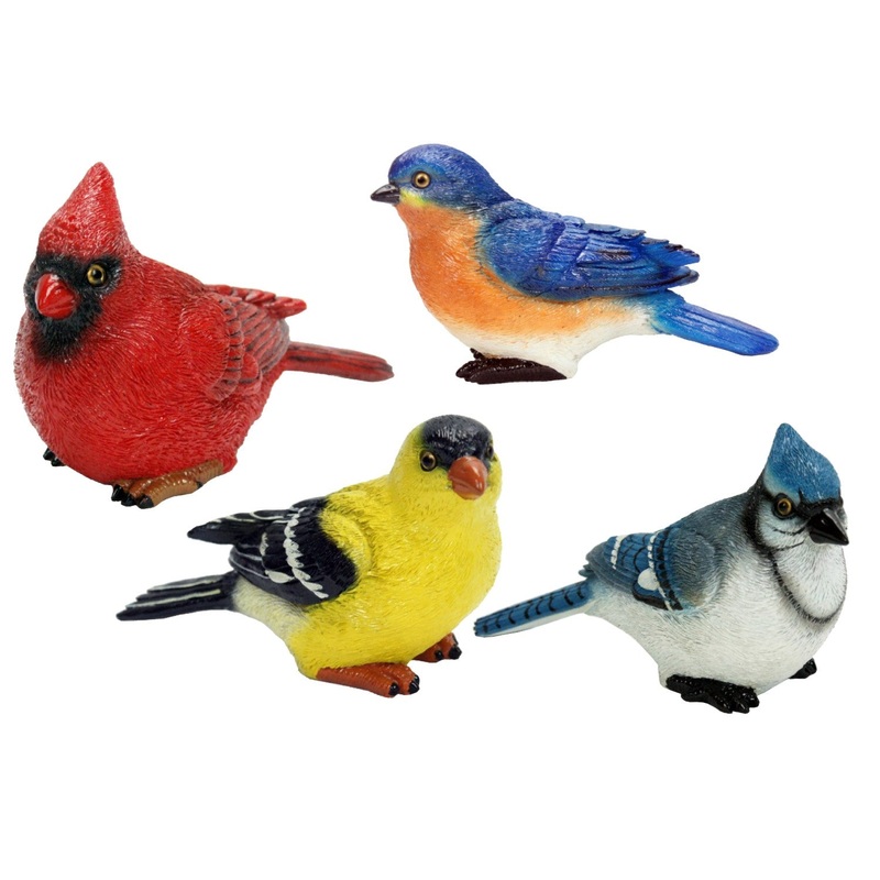 Michael Carr Designs 4 pc. Bird Statue Set