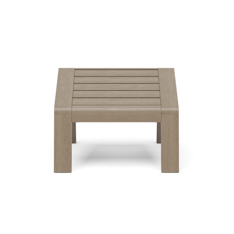 Transitional Outdoor Ottoman By Sustain