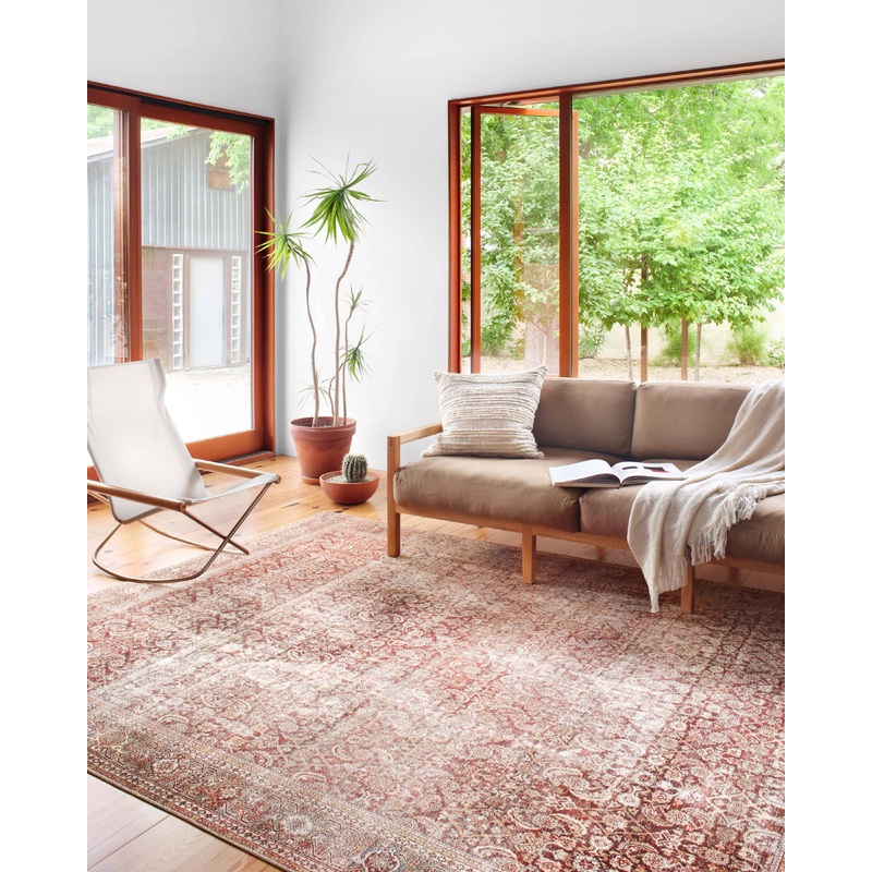Loloi II Layla Rug | Cinnamon / Sage