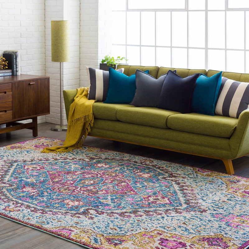 Anika 20713 Machine Woven Synthetic Blend Indoor Area Rug by Surya Rugs