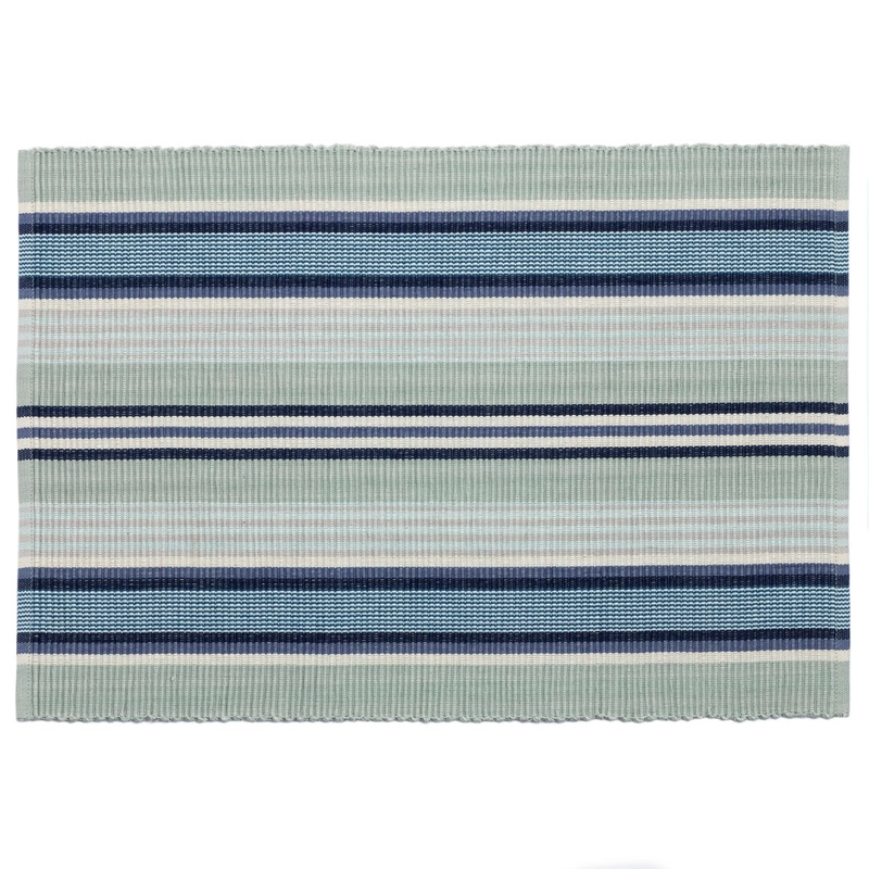 Barbados Stripe Placemat Set of 4 | Blue