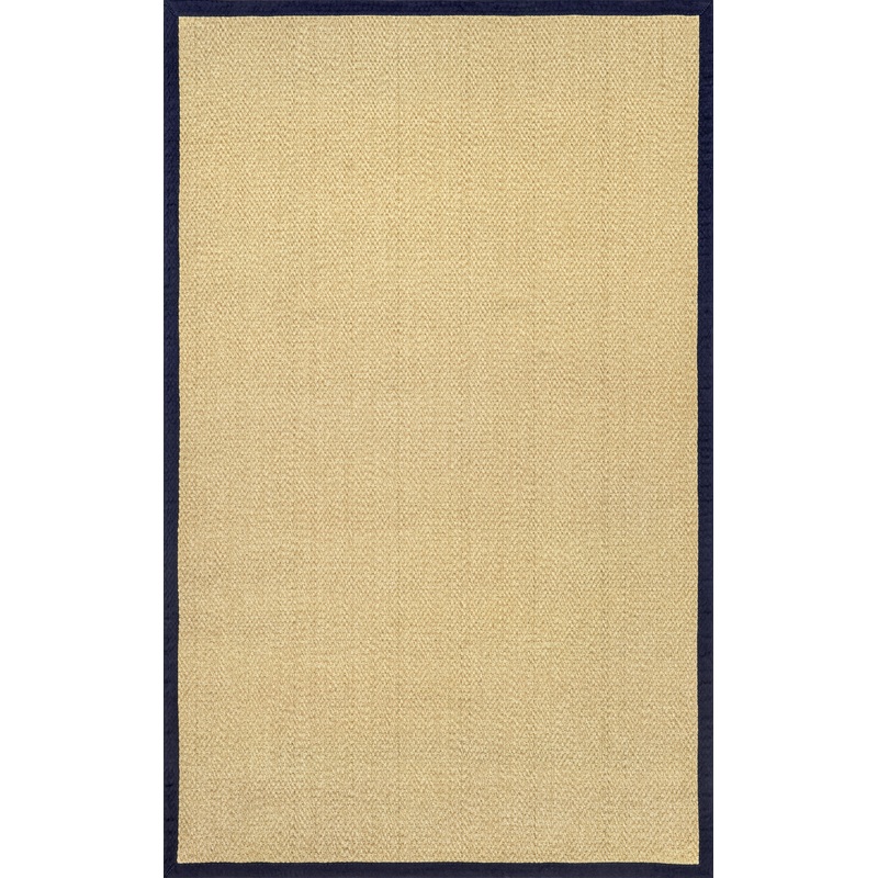 Naida Faux Seagrass Indoor/Outdoor Rug | Navy