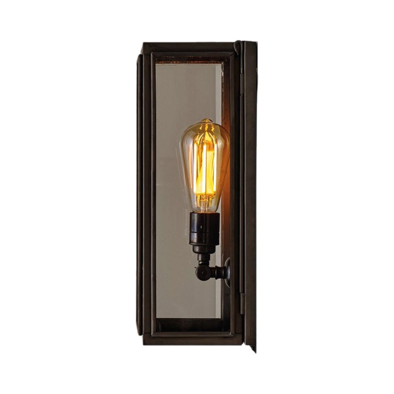 Narrow Box Wall Light