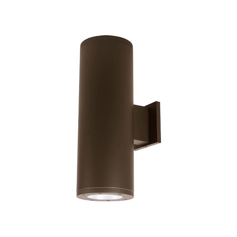 WAC DS-WE0622EM Tube Architectural 6″ 22W LED Extended Single Wall Mount with Emergency Backup Battery, Towards The Wall