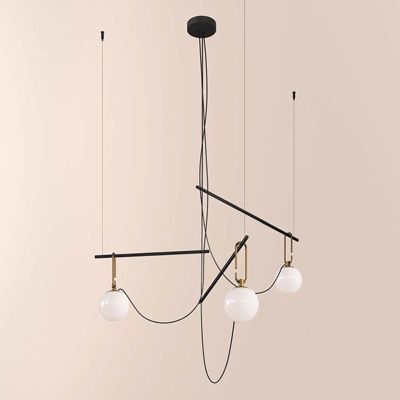 Artemide NH S3 3-lt 46″ LED Suspension Light