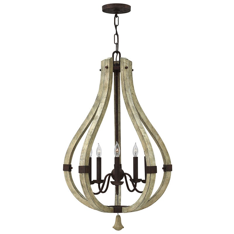 Fredrick Ramond FR40575 Middlefield 5-lt 20″ LED Chandelier