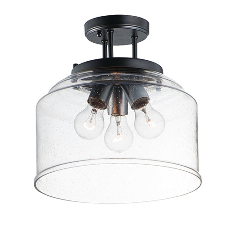 Maxim 12271 Acadia 3-lt 13″ Semi-Flush Mount