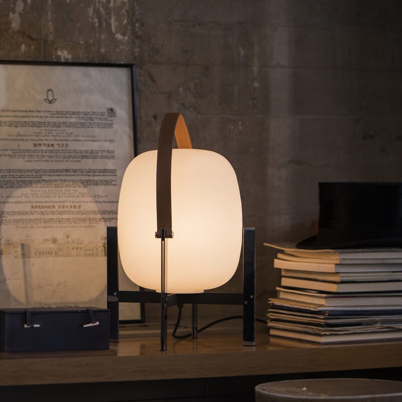 Santa & Cole Cesta Metlica Table Lamp