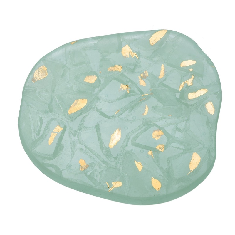 Annieglass Elements Earth Trivet