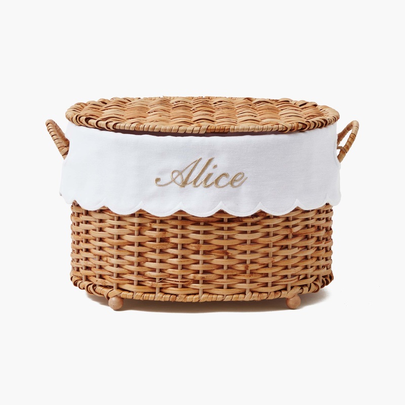 Isabella Rattan Basket (Extra Small)