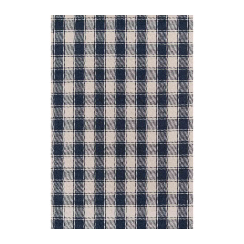Marlby Tartan Navy Rug