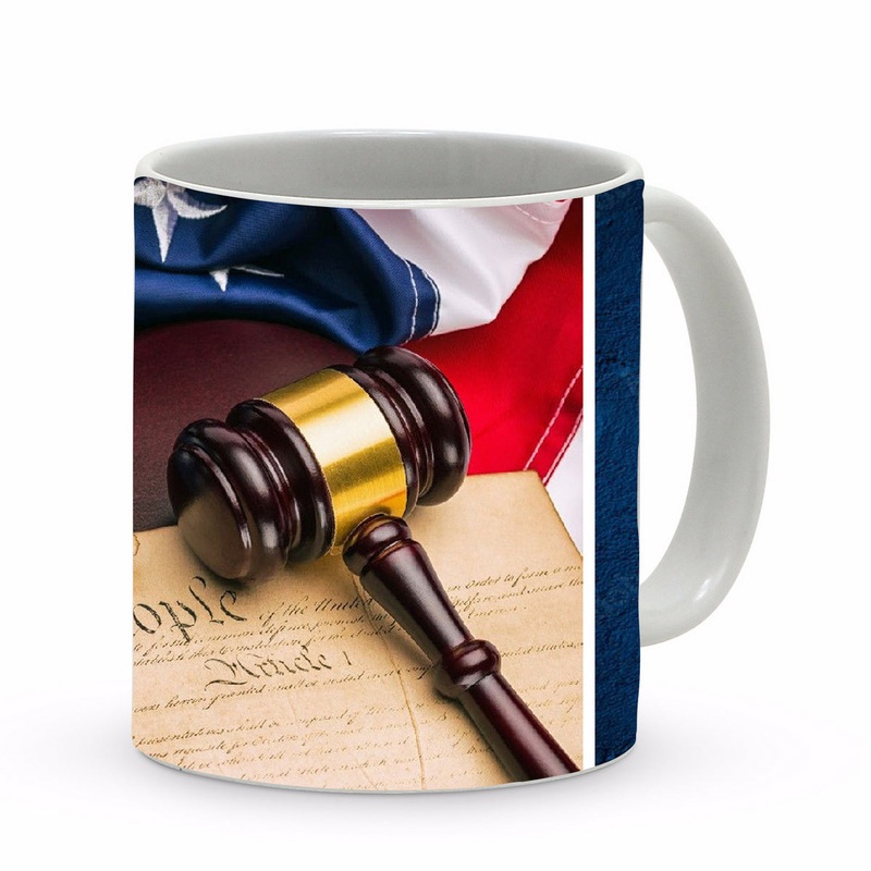 SUBLIMART: Patriotic Mug ‘We The People + Gavel’ (Design 46)