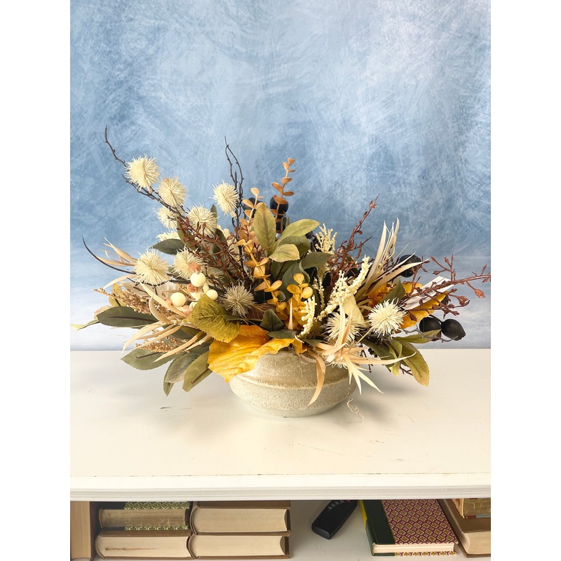 22″ Warm Fall Wishes Centerpiece