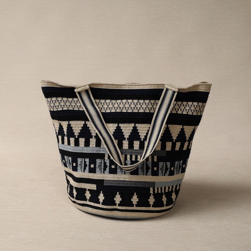 Geometric Wayuu Tote