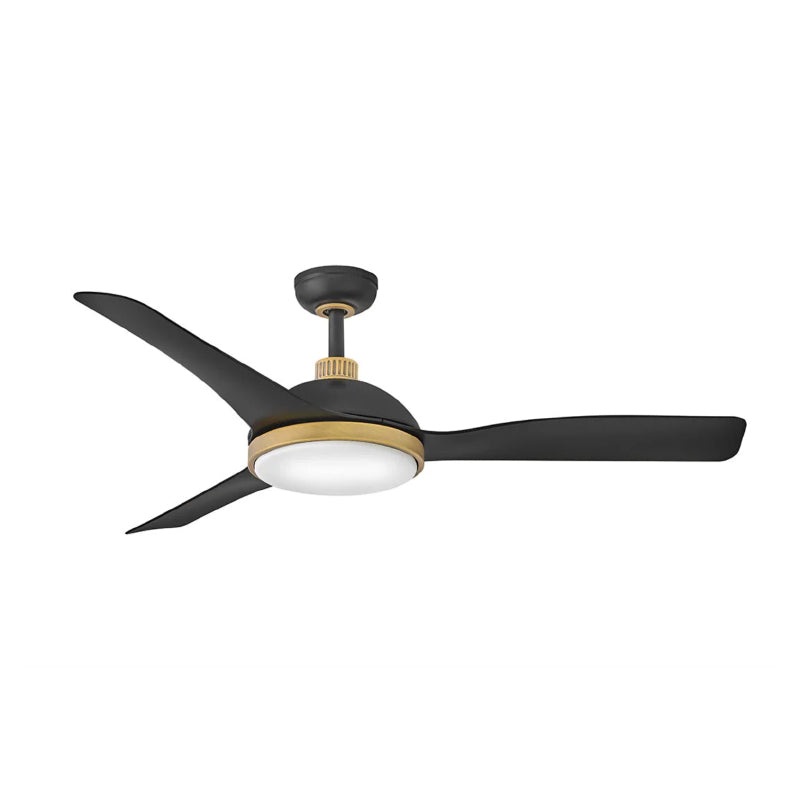 Hinkley 906556F-LDD Alba 56″ Indoor/Outdoor Smart Ceiling Fan with LED Light Kit