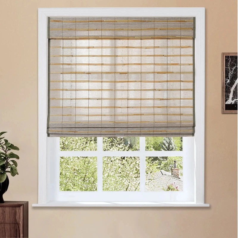 Natural Flax Bamboo Woven Shade – Sandbar