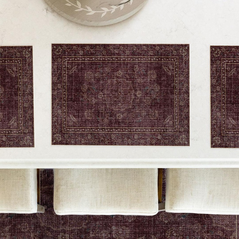 Audrey Placemat | Wine – Premium Vinyl Mat